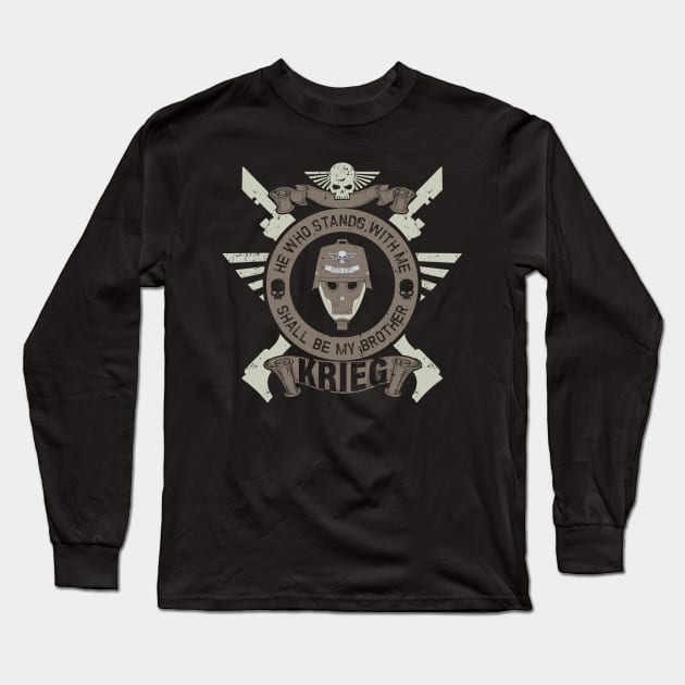 KRIEG - BROTHERS Long Sleeve T-Shirt by Absoluttees